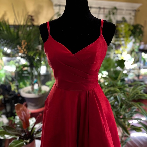 Alyce Paris Dresses & Skirts - Alyce Paris Size 4 Red prom dress